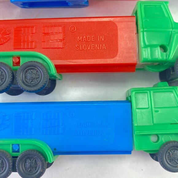 Vintage PEZ Dispenser Dr Skull Snowman Chick Spiderman Semi Truck Lot of 8 - Picture 6 of 8